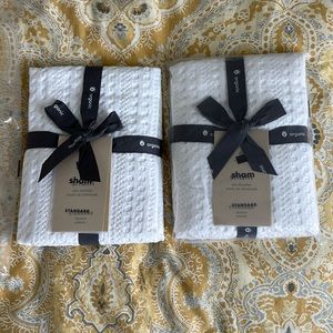 NWT West Elm Organic Cotton Shams